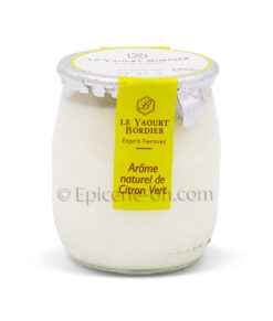 Yaourt citron vert bordier